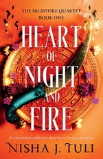 Book cover for Heart of Night and Fire: An absolutely addictive slow burn fantasy romance