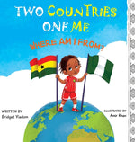 Book cover for Two Countries, One Me - Where Am I From?