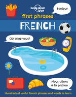 Book cover for Lonely Planet Kids First Phrases - French 1