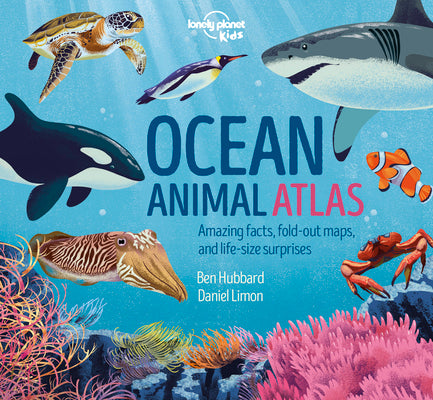 Book cover for Lonely Planet Kids Ocean Animal Atlas 1