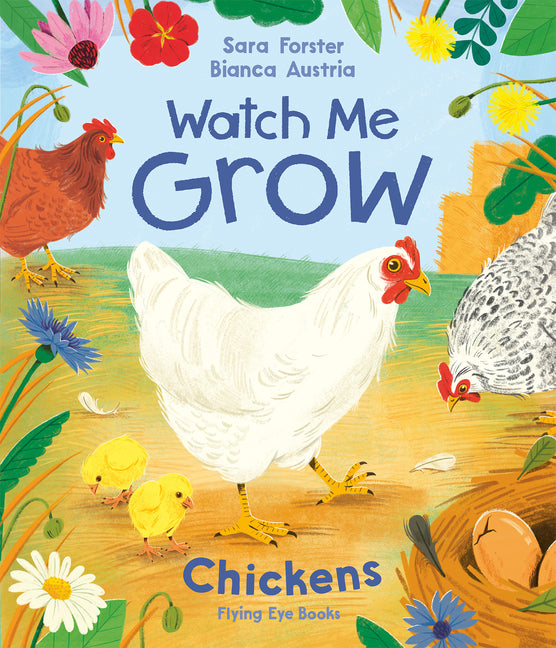 Book cover for Watch Me Grow: Chickens