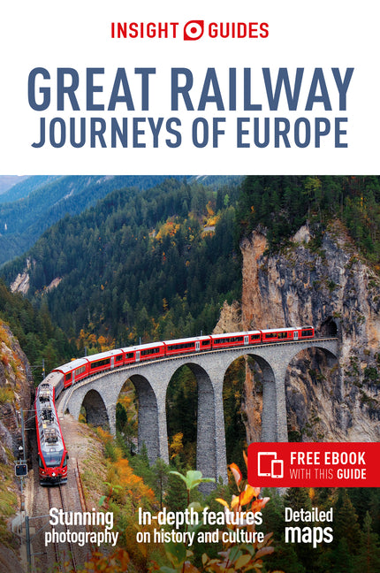 Book cover for Insight Guides Great Railway Journeys of Europe: Travel Guide with eBook