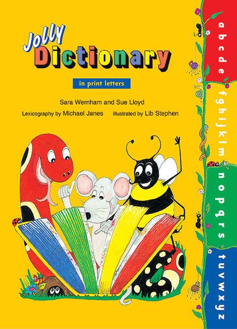 Book cover for Jolly Dictionary: In Print Letters (American English Edition)