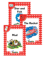 Book cover for Jolly Phonics Readers, Complete Set Level 1: In Print Letters (American English Edition)