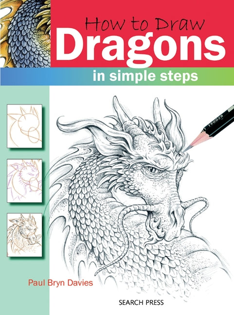 Book cover for How to Draw Dragons in Simple Steps
