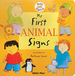 Book cover for My First Animal Signs: American Sign Language
