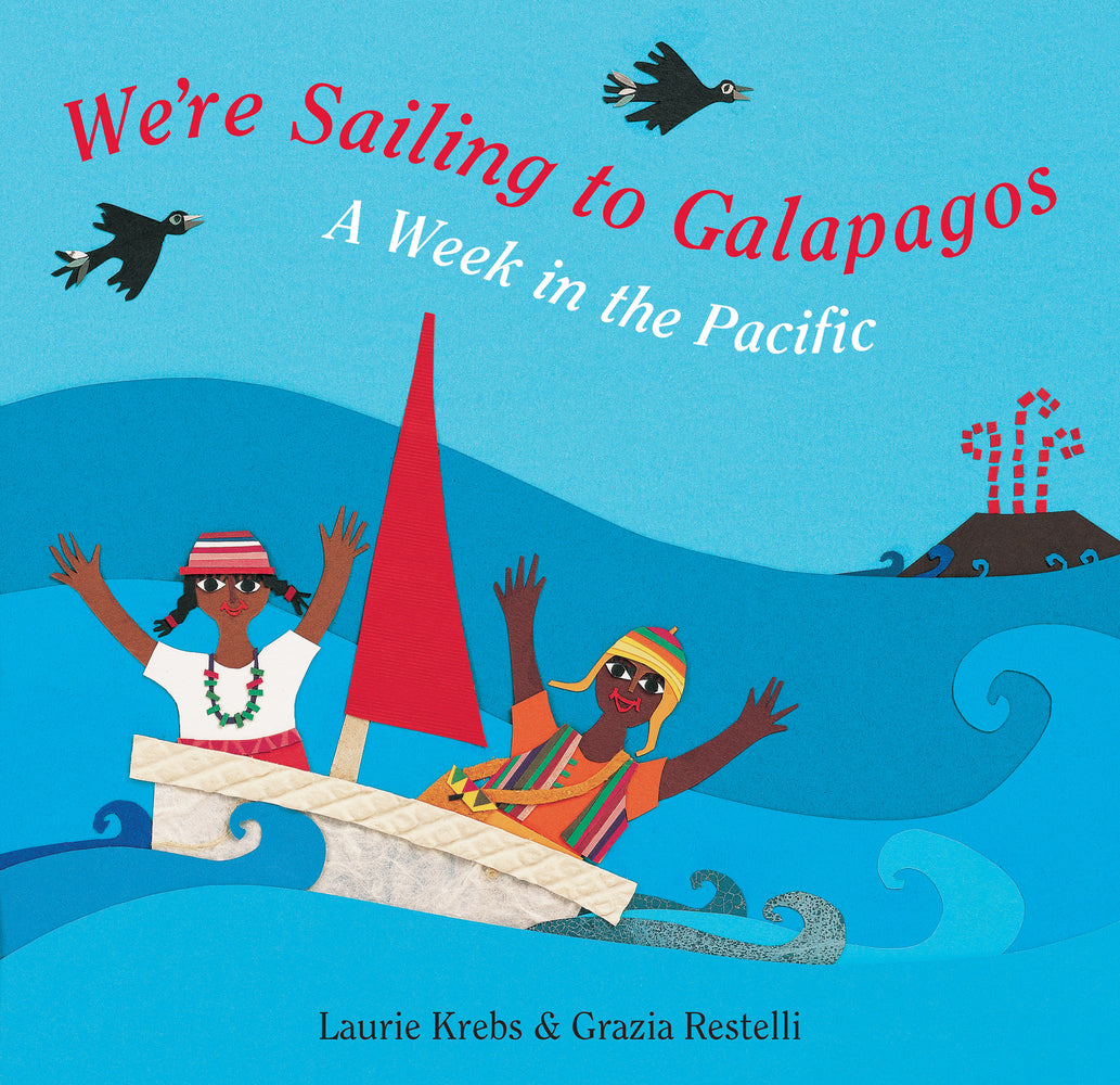 Book cover for We're Sailing to Galapagos