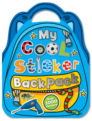 Book cover for My Cool Sticker Backpack