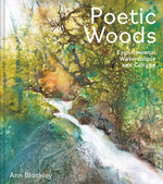 Book cover for Poetic Woods: Experimental Watercolour and Collage