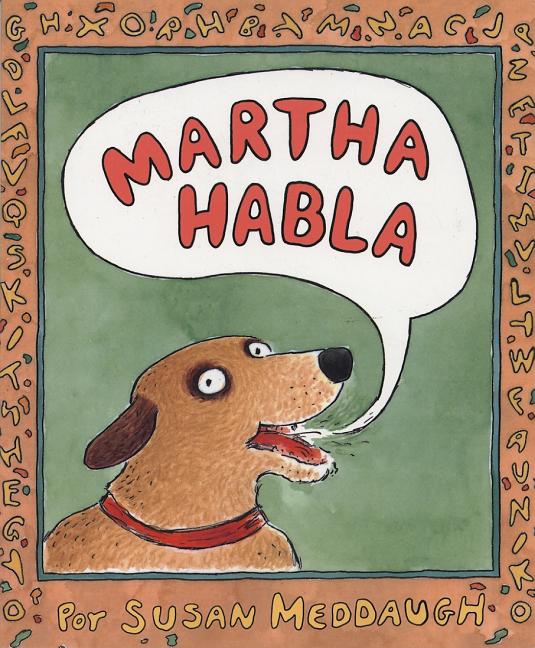 Book cover for Martha Habla = Martha Speaks