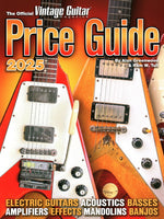 Book cover for Official Vintage Guitar Magazine Price Guide 2025
