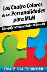 Book cover for Cuatro Colores de Las Personalidades para MLM: El Lenguaje Secreto para Redes de Mercadeo
