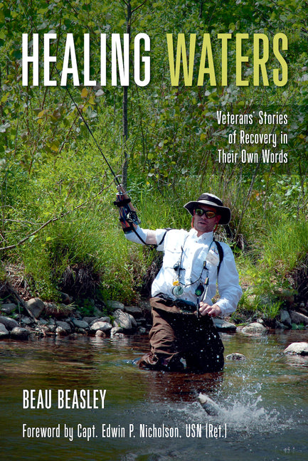 Book cover for Healing Waters: Veterans' Stories of Recovery in Their Own Words