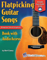 Book cover for Flatpicking Guitar Songs: Book with Online Audio (Revised)