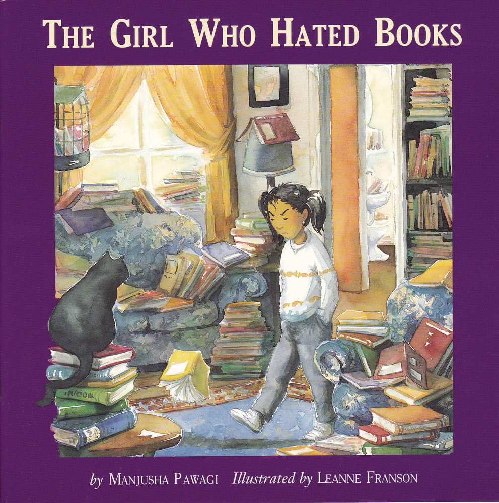 Book cover for The Girl Who Hated Books