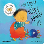Book cover for Itsy, Bitsy Spider: American Sign Language