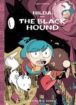 Book cover for Hilda and the Black Hound: Hilda Book 4