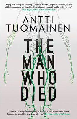 Book cover for The Man Who Died