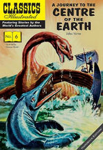 Book cover for A Journey to the Centre of the Earth