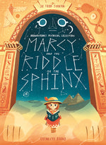 Book cover for Marcy and the Riddle of the Sphinx