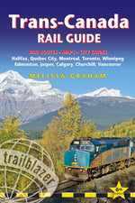 Book cover for Trans-Canada Rail Guide: Includes Rail Routes and Maps Plus Guides to 10 Cities