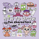 Book cover for How to Draw Fun Characters: By Erin Hunting
