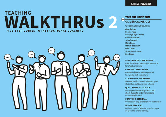 Book cover for Teaching Walkthrus 2: Five-Step Guides to Instructional Coaching