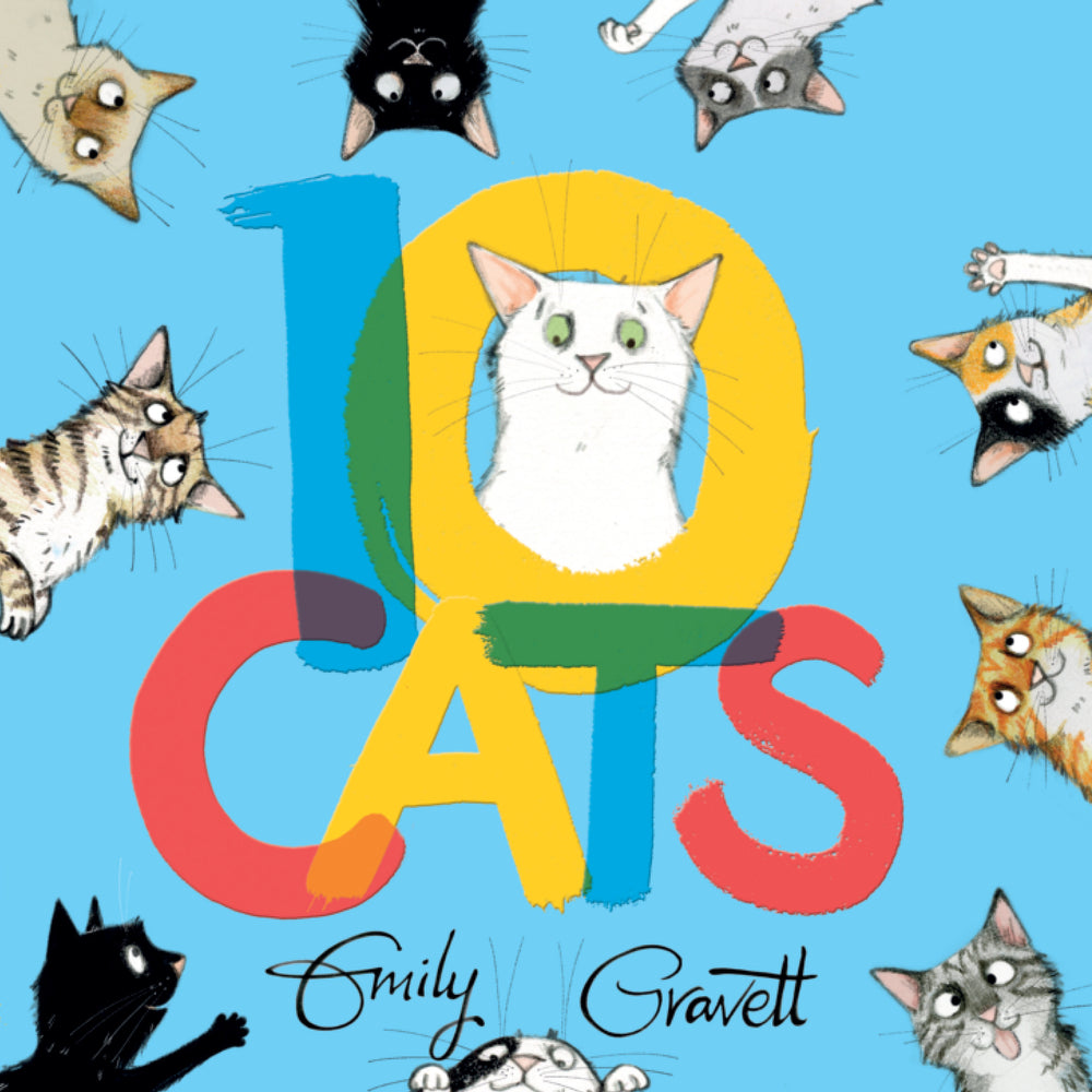 Book cover for 10 Cats