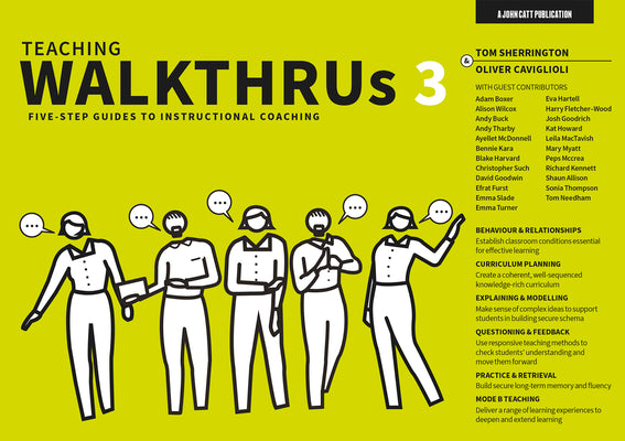 Book cover for Teaching Walkthrus 3: Five-Step Guides to Instructional Coaching