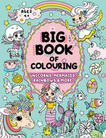Book cover for Big Book of Colouring for Girls: Children Ages 4+
