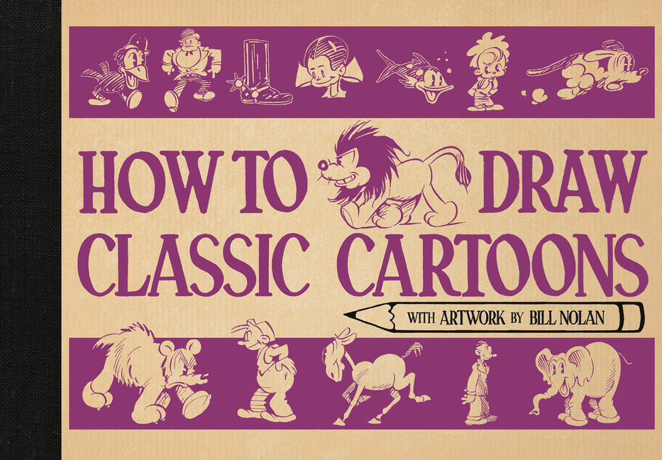Book cover for How to Draw Classic Cartoons