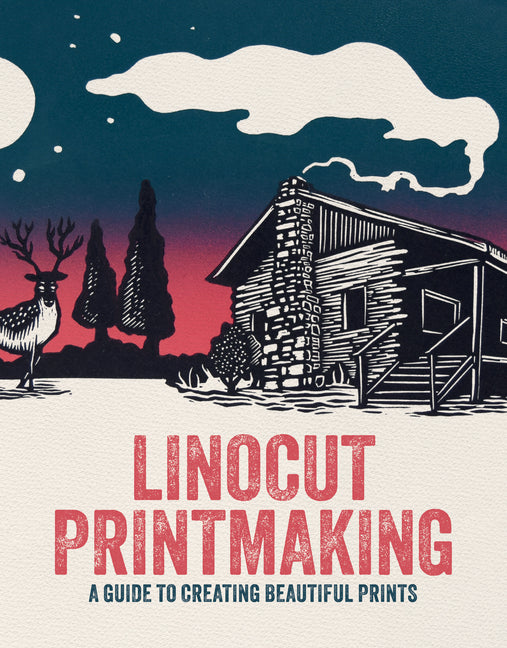 Book cover for Linocut Printmaking: A Guide to Creating Beautiful Prints