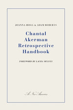 Book cover for Chantal Akerman Retrospective Handbook