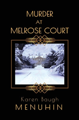 Book cover for Murder at Melrose Court: A 1920s Country House Christmas Murder