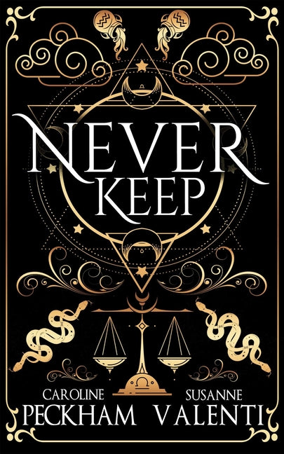 Book cover for Never Keep (Book 1 in the Sins of the Zodiac Series)