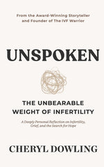 Book cover for Unspoken: The Unbearable Weight of Infertility