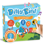 Book cover for Ditty Bird ABC Fun Alphabet Interactive Sound Book for Toddlers 1- 3 Musical Books for Preschoolers Early Learning Toy