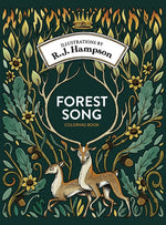 Book cover for Forest Song Coloring Book