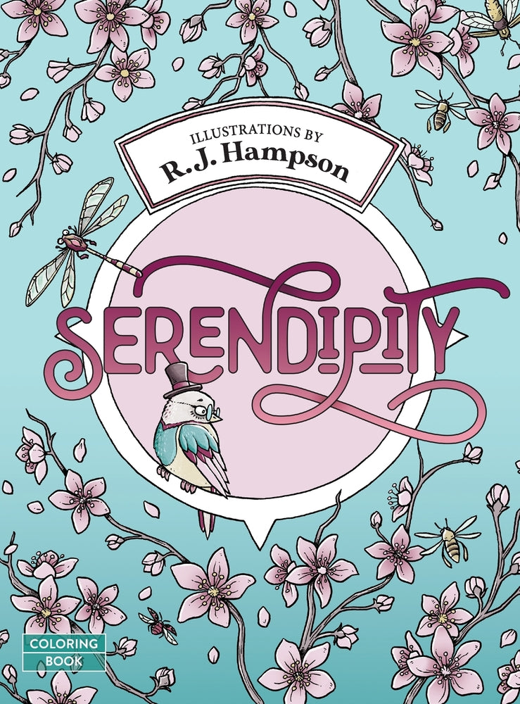 Book cover for Serendipity Coloring Book