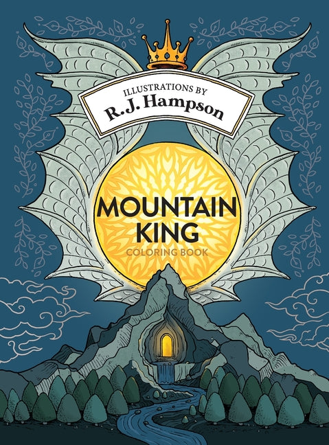 Book cover for Mountain King Coloring Book