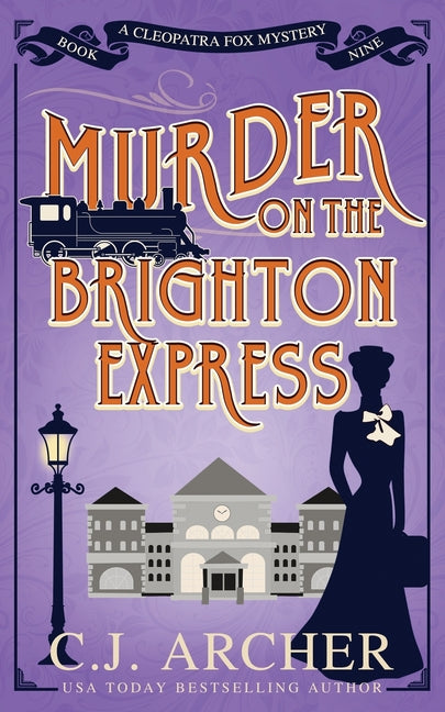 Book cover for Murder on the Brighton Express