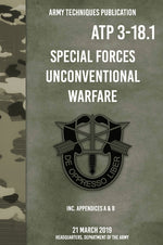Book cover for ATP 3-18.1 Special Forces Unconventional Warfare