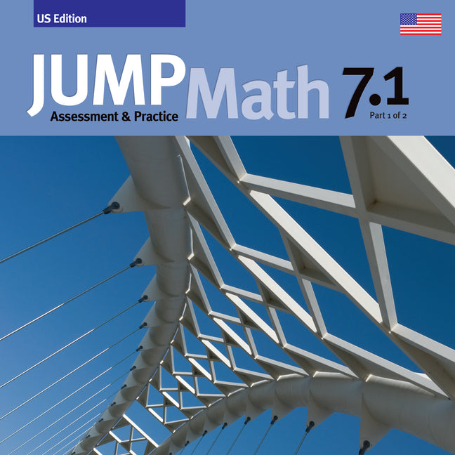 Book cover for Jump Math AP Book 7.1: Us Edition