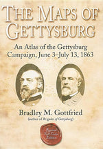 Book cover for Maps of Gettysburg: An Atlas of the Gettysburg Campaign, June 3 - July 13, 1863 (Revised)