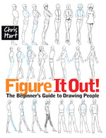 Book cover for Figure It Out!: - The Easy Way to Draw Natural Looking Figures and Faces Step by Step
