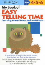Book cover for Kumon My Book of Easy Telling Time