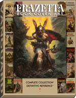 Book cover for Frazetta Book Cover Art: The Definitive Reference