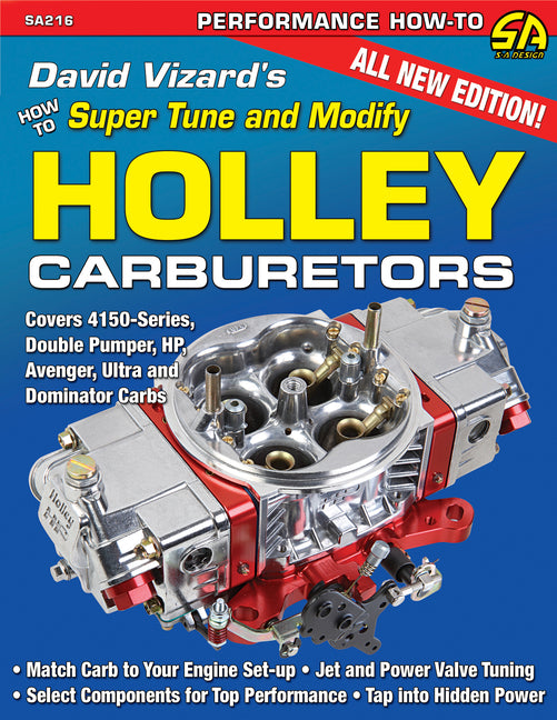 Book cover for Vizard's Super Tune/Modify Holley Carbs