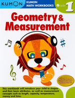 Book cover for Kumon Grade 1 Geometry and Measurement