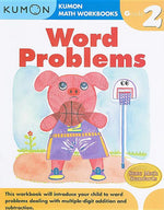 Book cover for Kumon Grade 2 Word Problems
